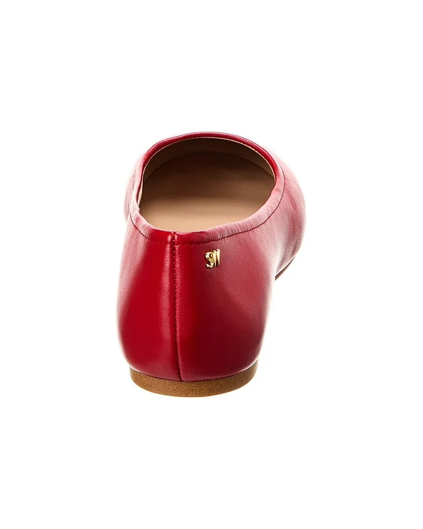 Stuart Weitzman Nadine Leather Flat