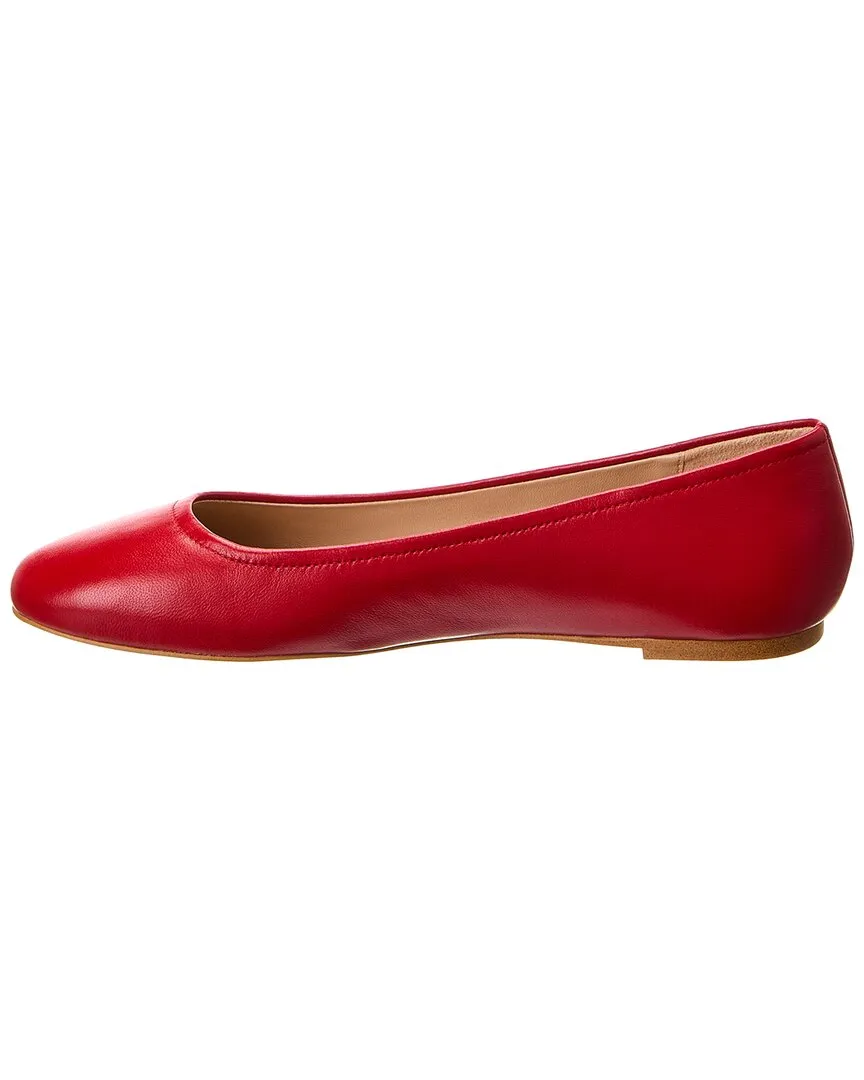 Stuart Weitzman Nadine Leather Flat