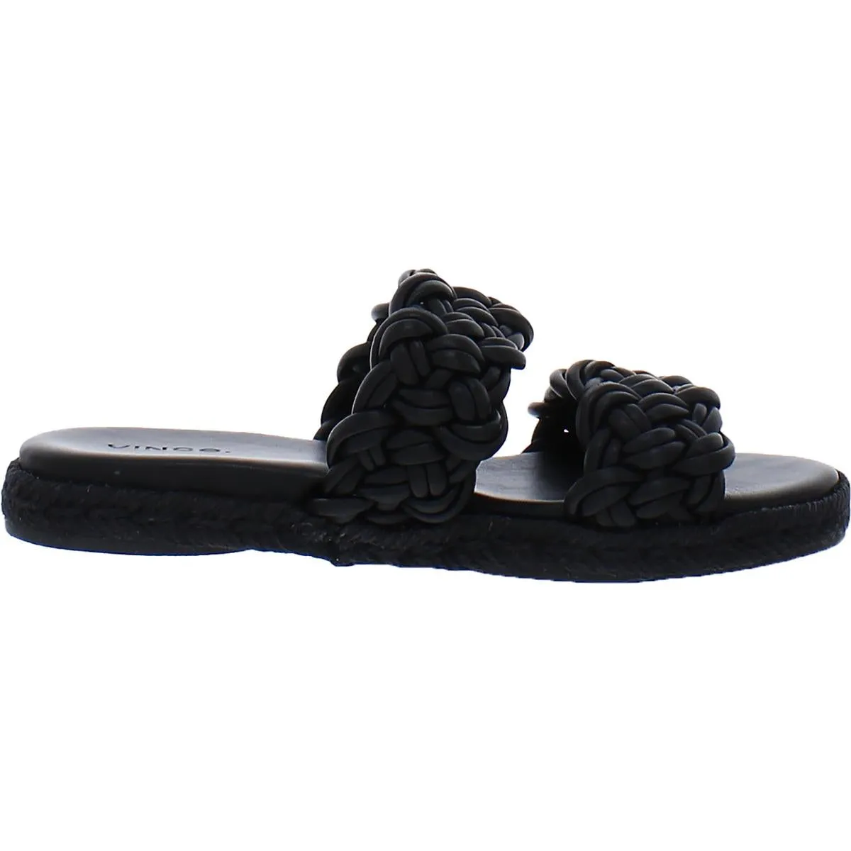 Sullivan Womens Leather Slip On Slide Sandals