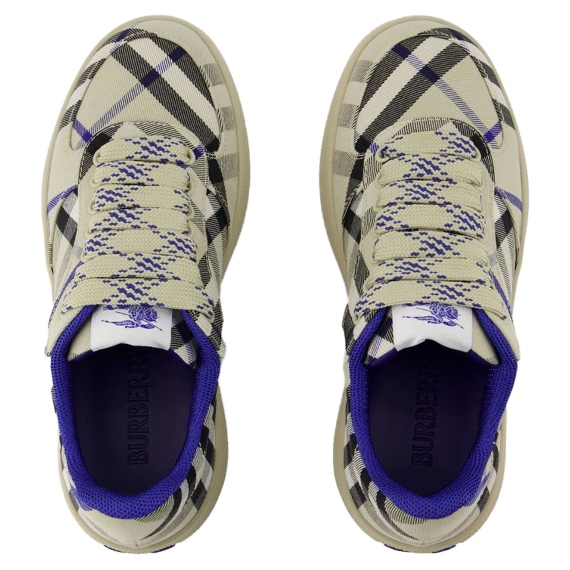 Terrace Sneakers - Burberry - Synthetic - Nude