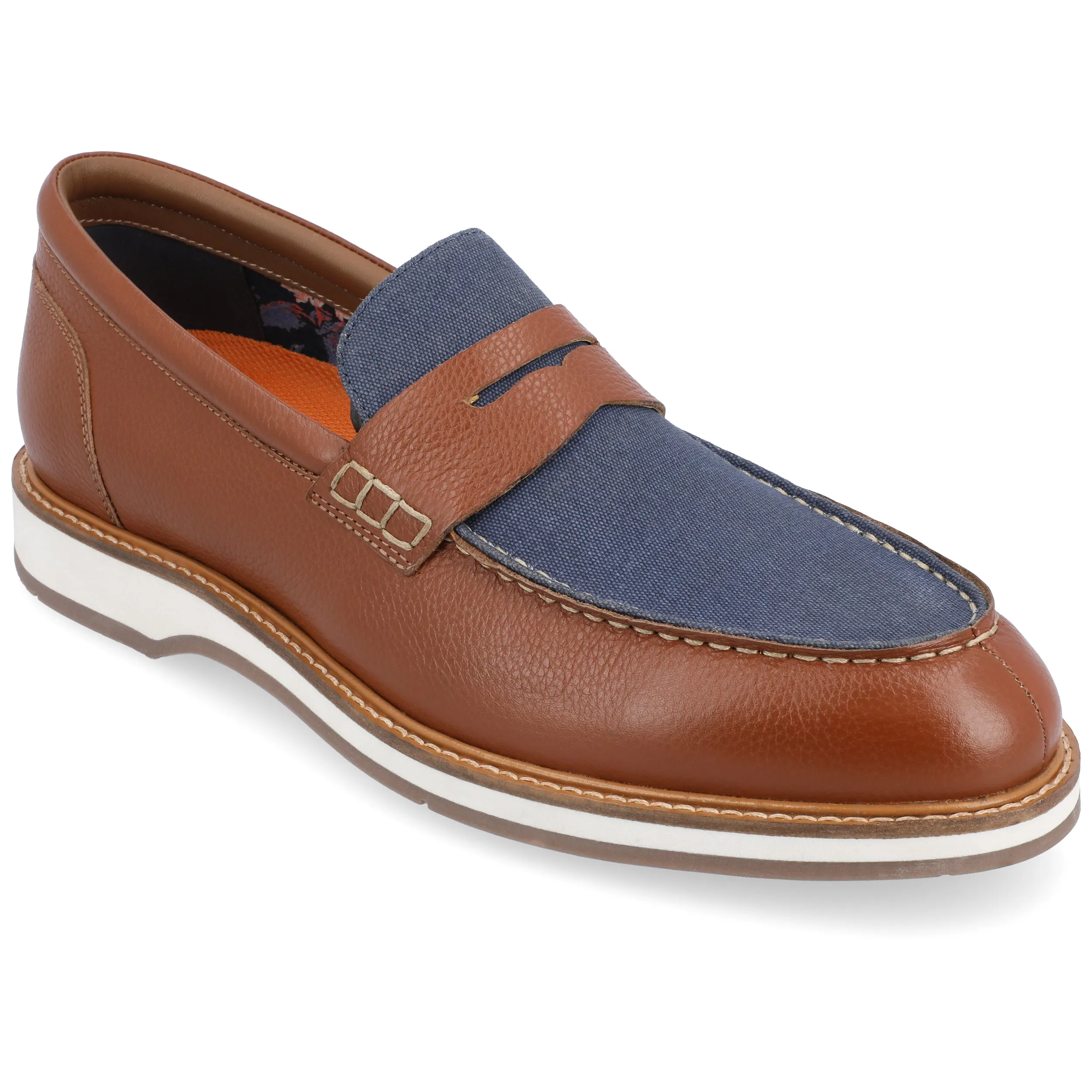 Thomas & Vine Kaufman Moc Toe Penny Loafer