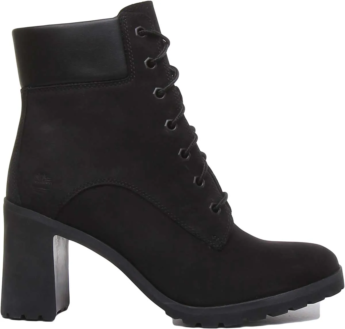 Timberland A1Jvb Allington 6 Inch Block Heel Boot In Black For Women Shoes Timberland