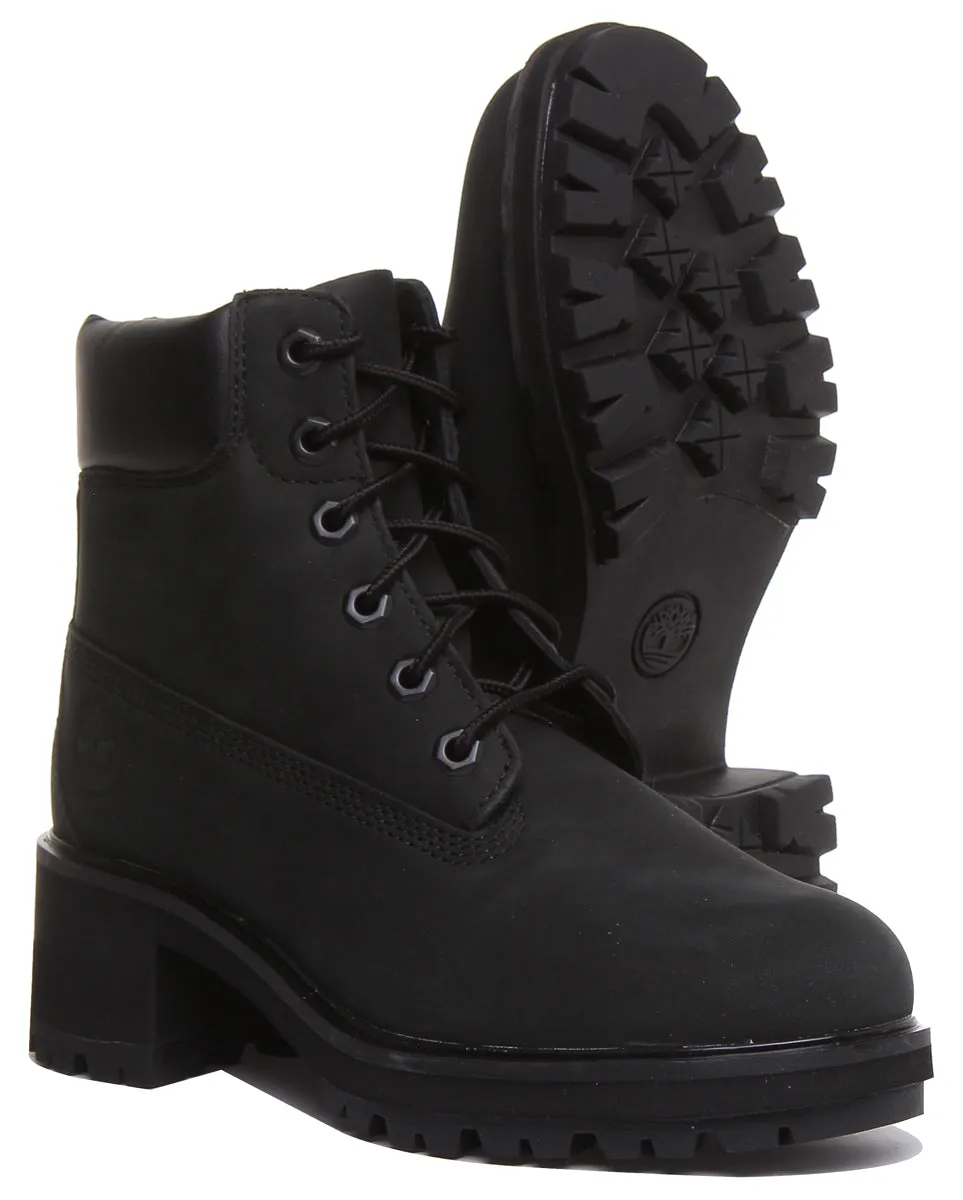 Timberland A25C4 Kinsley Heeled Boot In Black For Women Shoes Timberland