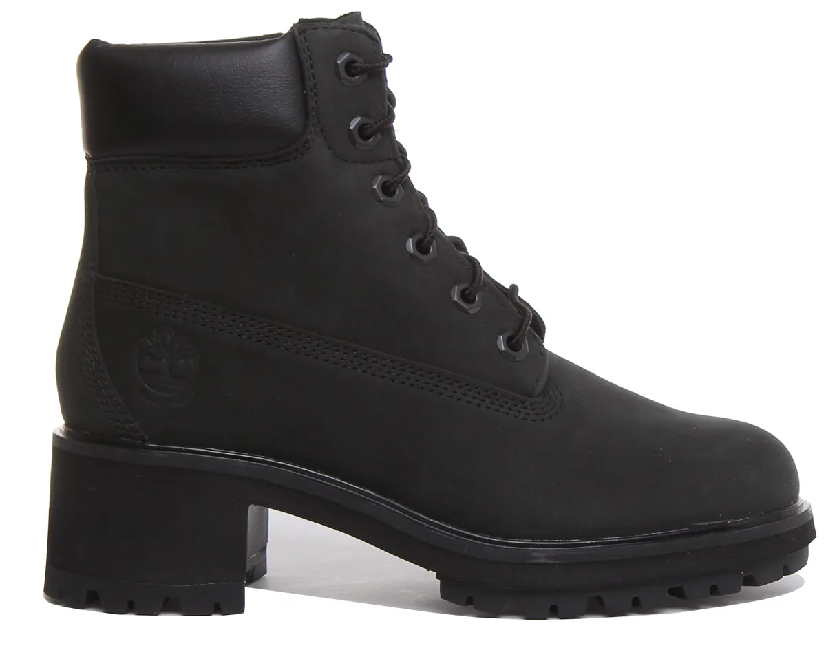 Timberland A25C4 Kinsley Heeled Boot In Black For Women Shoes Timberland