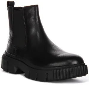 Timberland Greyfield Chelsea A5ZCG In Black For Women Shoes Timberland