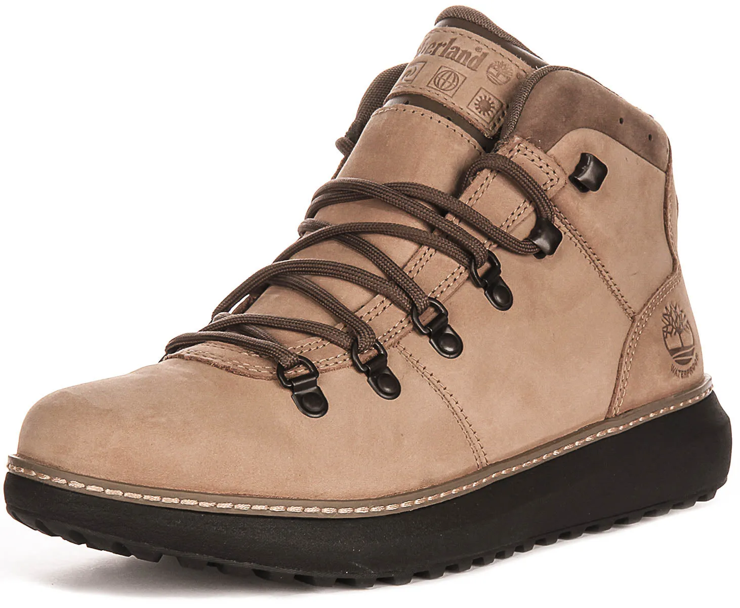 Timberland Hudson Road A69RD Waterproof In Beige For Men Shoes Timberland