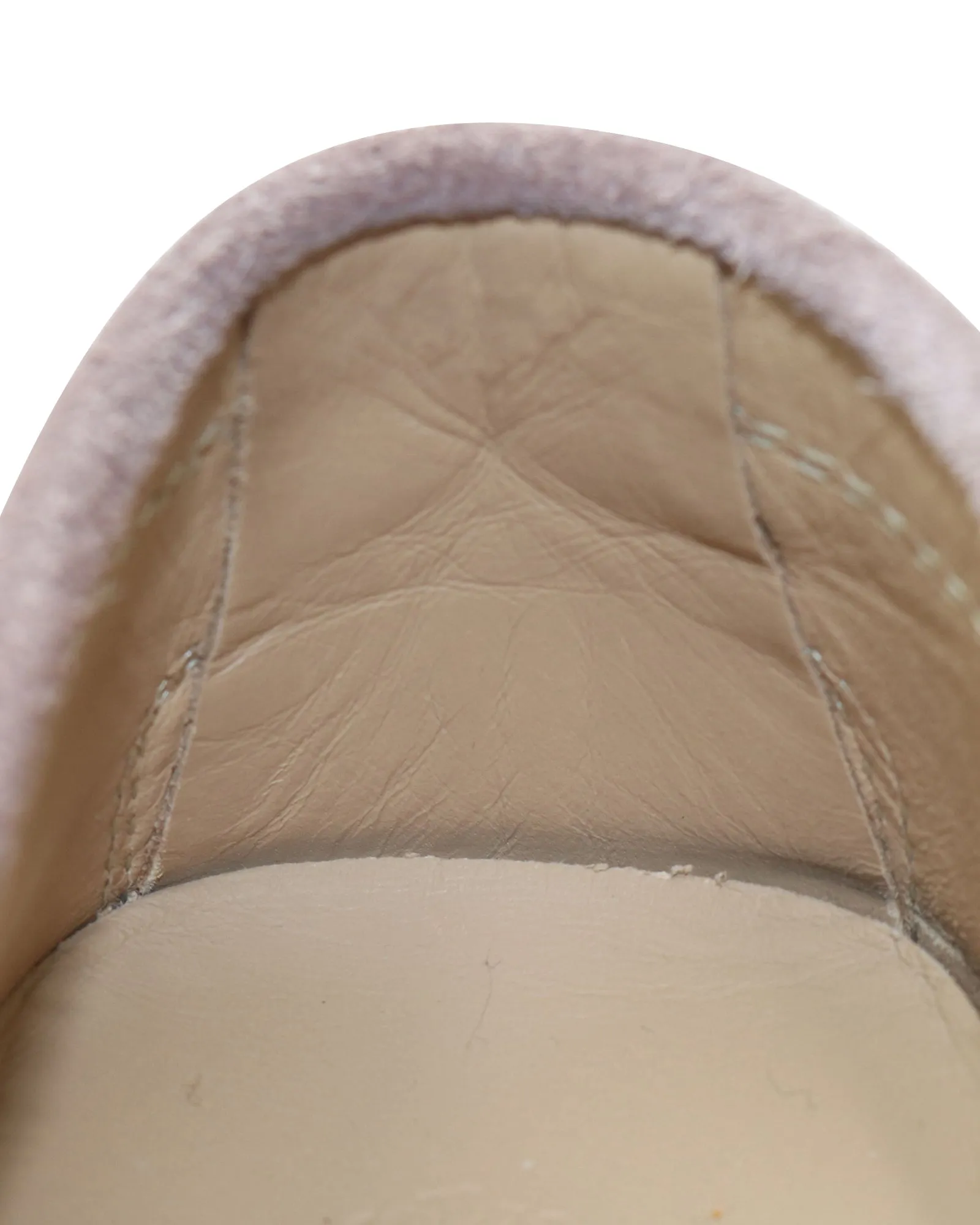Tod's Gommino Loafers in Beige Suede