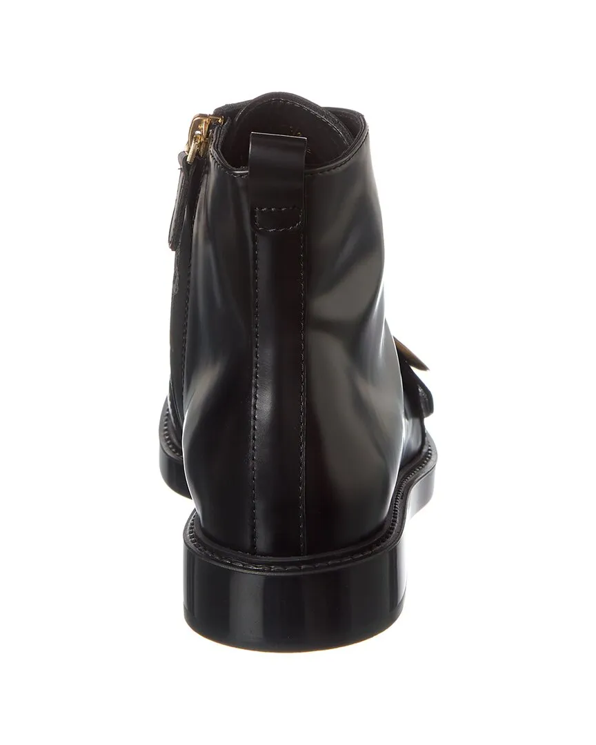 TOD’s Lace-Up Leather Boot