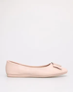 Tomaz NN255 Ladies Emblem Buckle Flats