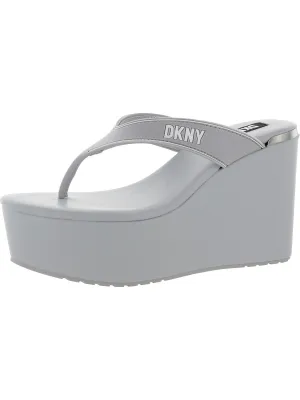 TRINA Womens Thong Sandals Wedge Heel Wedge Heels