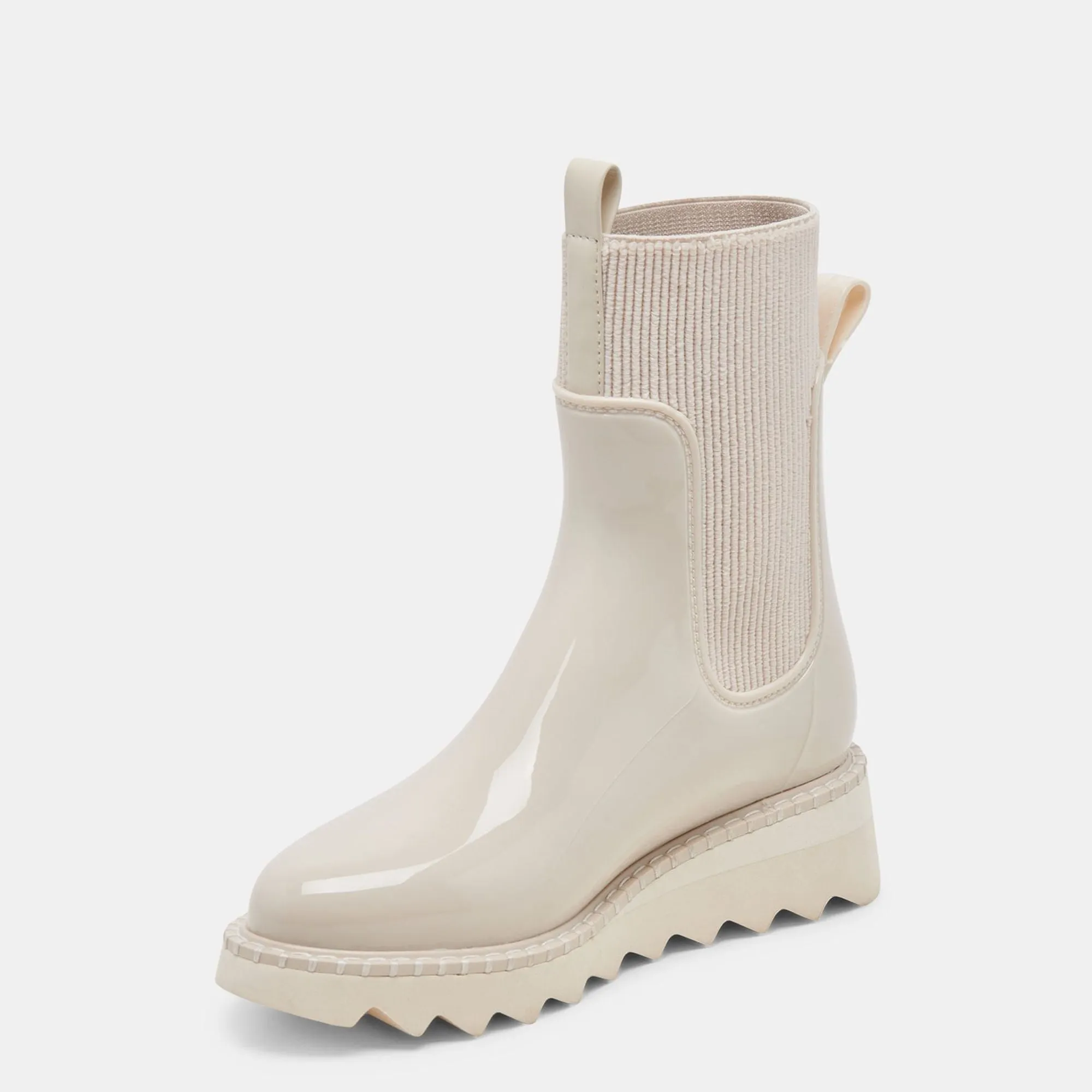 Tropic H2o Boots Ivory Patent Stella