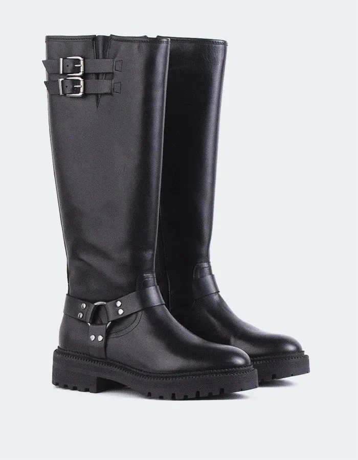 Turvol Black Leather