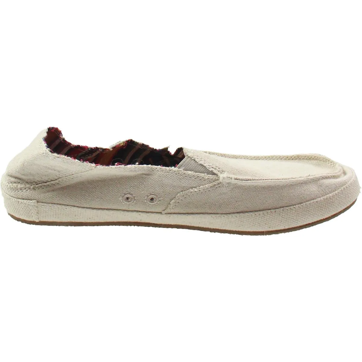 Twinny St Womens Padded Insole Canvas Slip-On Sneakers