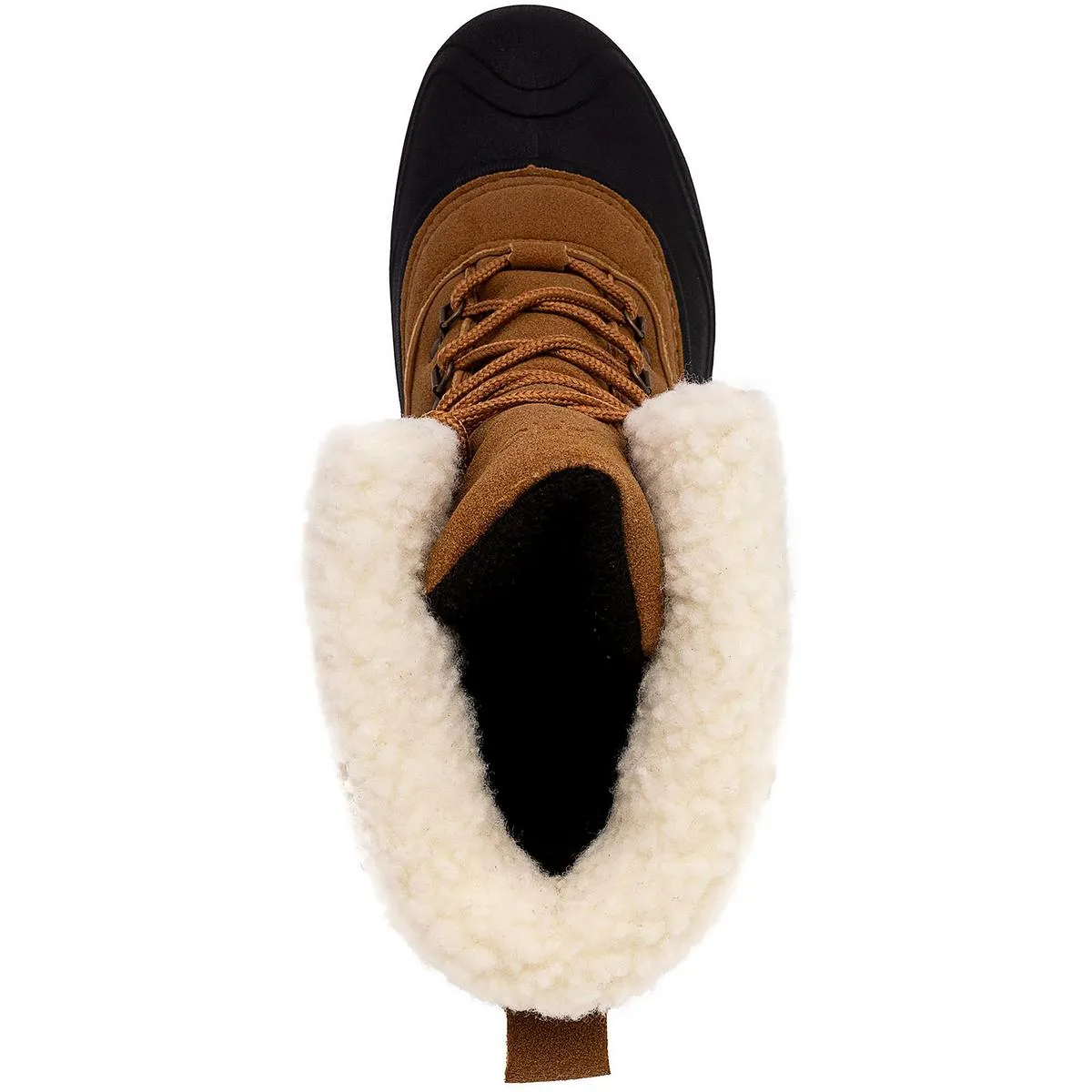 UnderTow Mens Faux Fur Lined Manmade Winter & Snow Boots