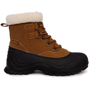 UnderTow Mens Faux Fur Lined Manmade Winter & Snow Boots