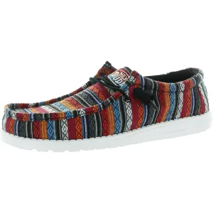 Wally Sarape Mens Woven Comfort Slip-On Shoes