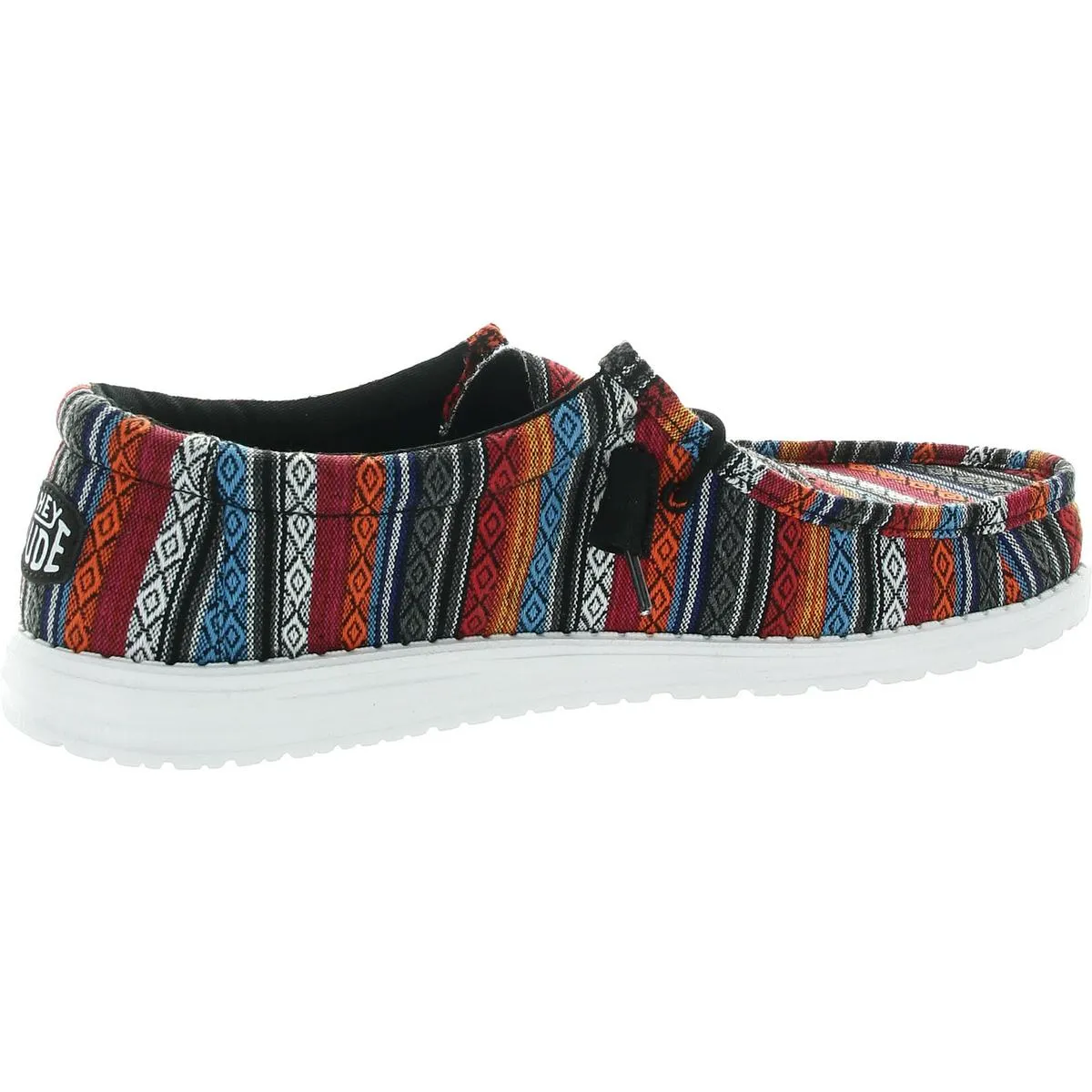 Wally Sarape Mens Woven Comfort Slip-On Shoes