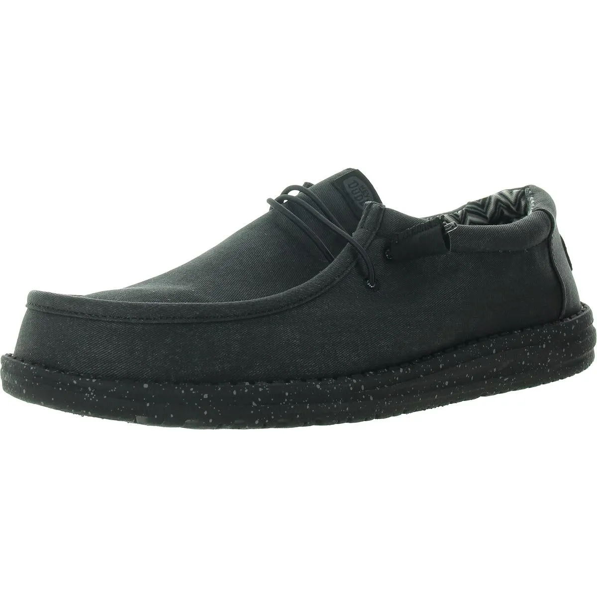 Wally Stretch Mens Canvas Slip On Loafers