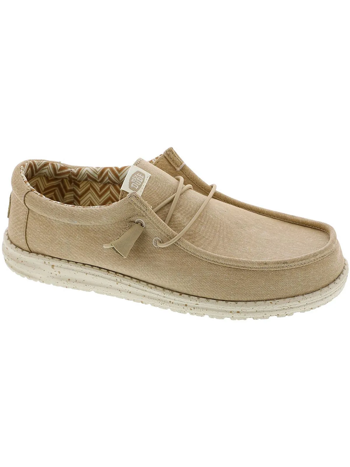 Wally Stretch Mens Canvas Slip On Loafers