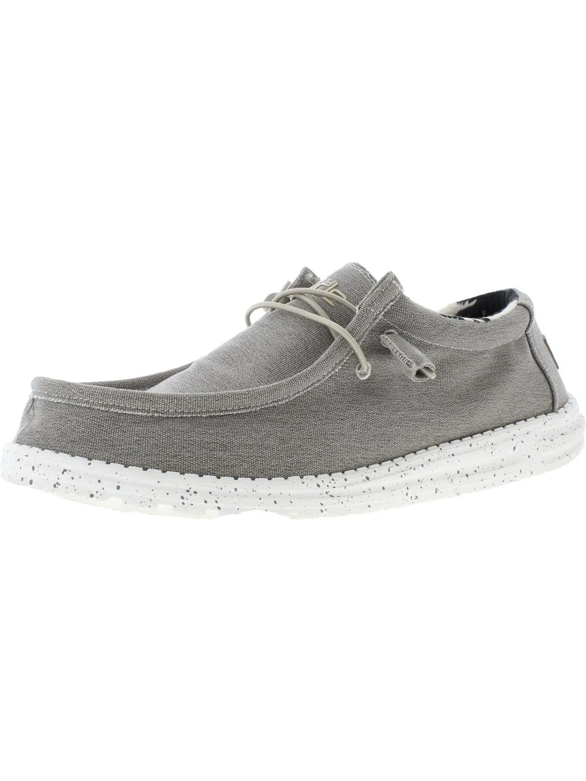 Wally Stretch Mens Canvas Slip On Loafers