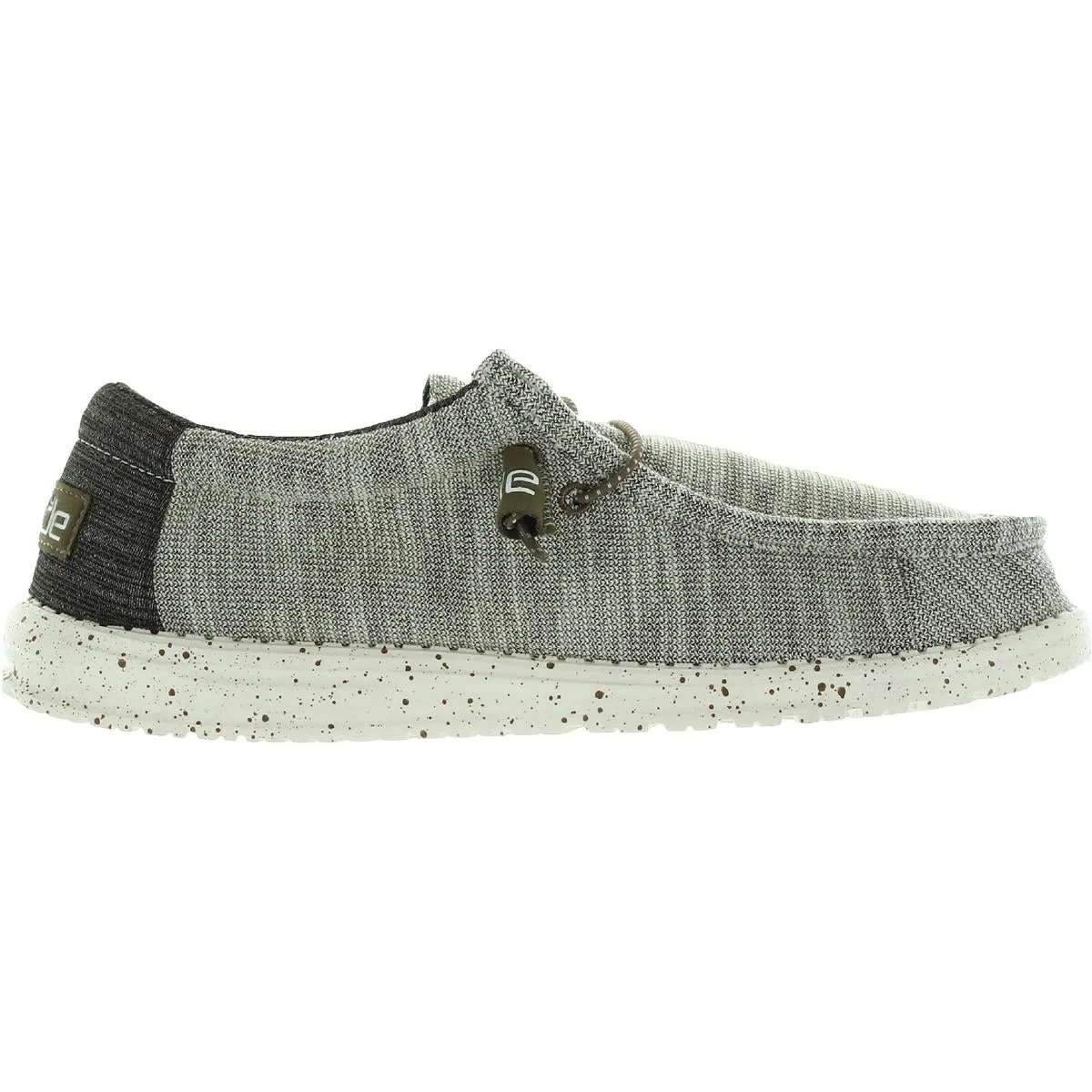 Wally Stretch Mens Canvas Slip On Loafers
