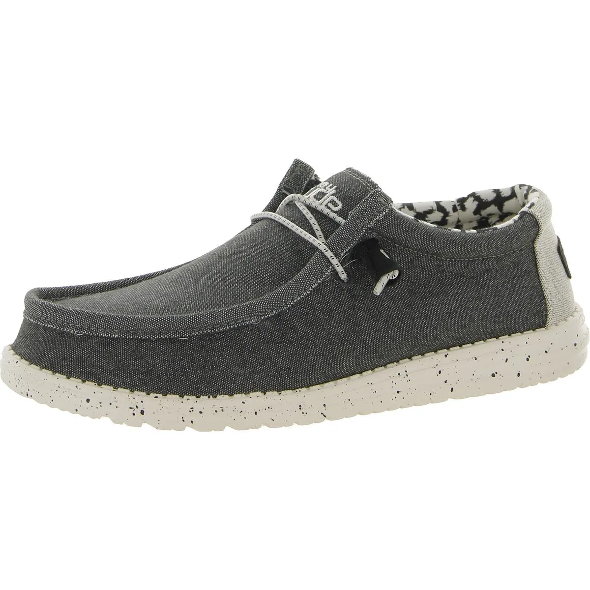 Wally Stretch Mens Canvas Slip On Loafers