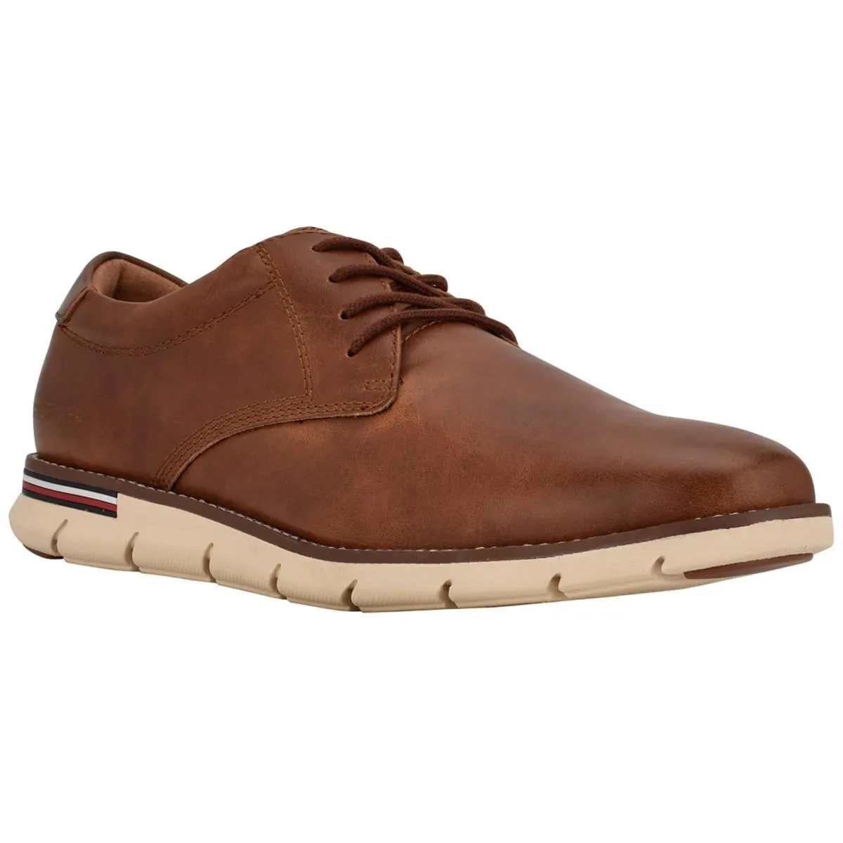 Warren Mens Faux Leather Flats Loafers