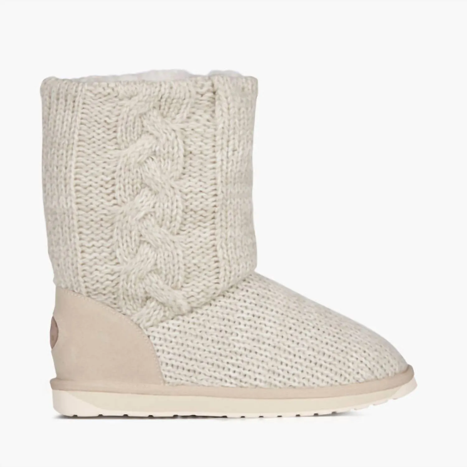 Women Bartle Cozy Knit Boot In Macadamia