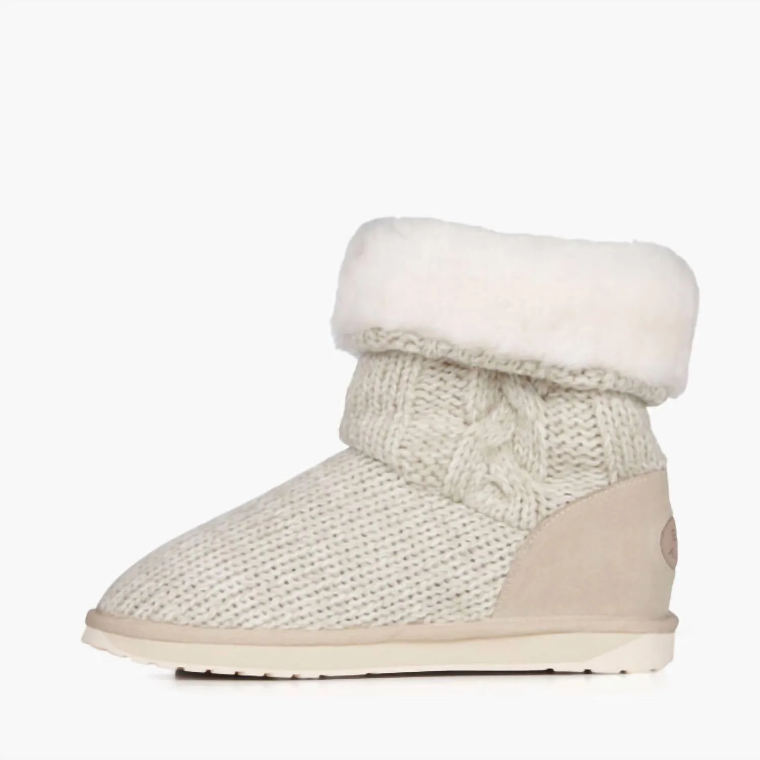 Women Bartle Cozy Knit Boot In Macadamia