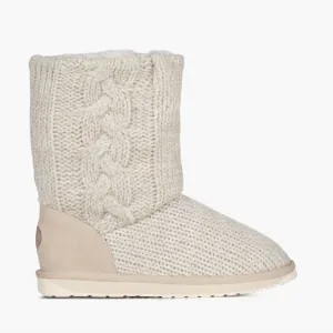 Women Bartle Cozy Knit Boot In Macadamia