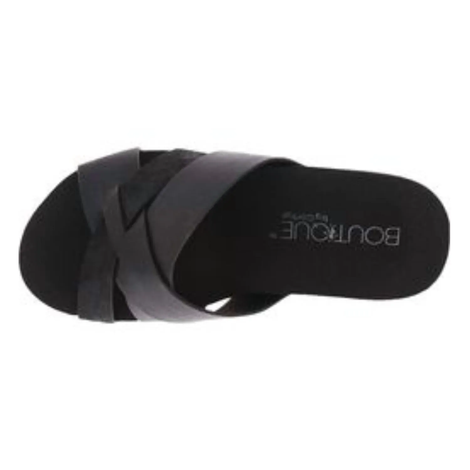 Women's Amuse Wedge Sandals - Medium In Black