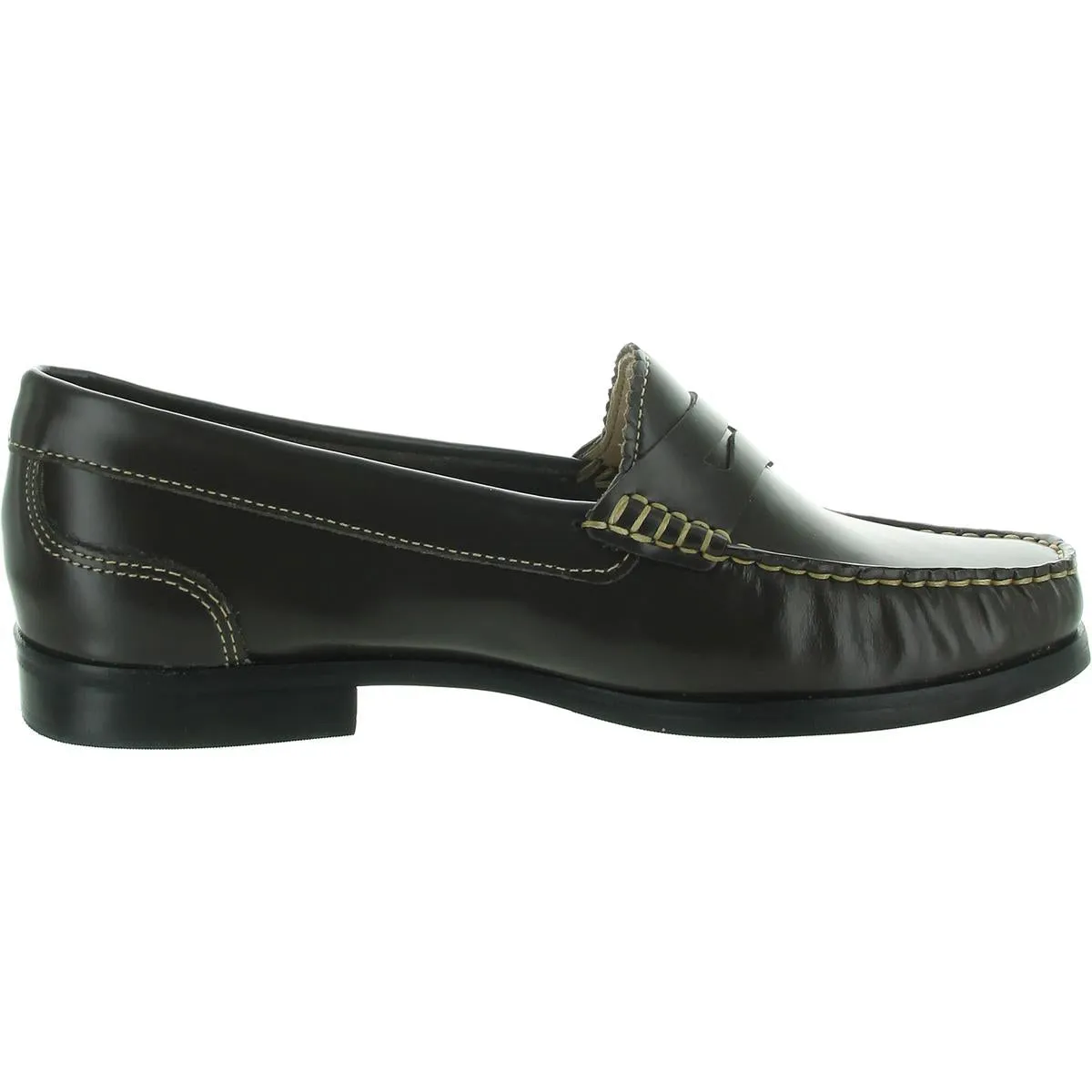 Womens Arch Support Leather Loafers