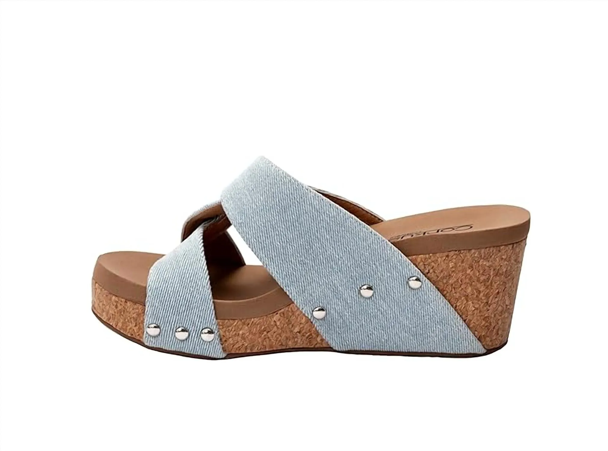 Women's Bonny Sandals In Pale Denim
