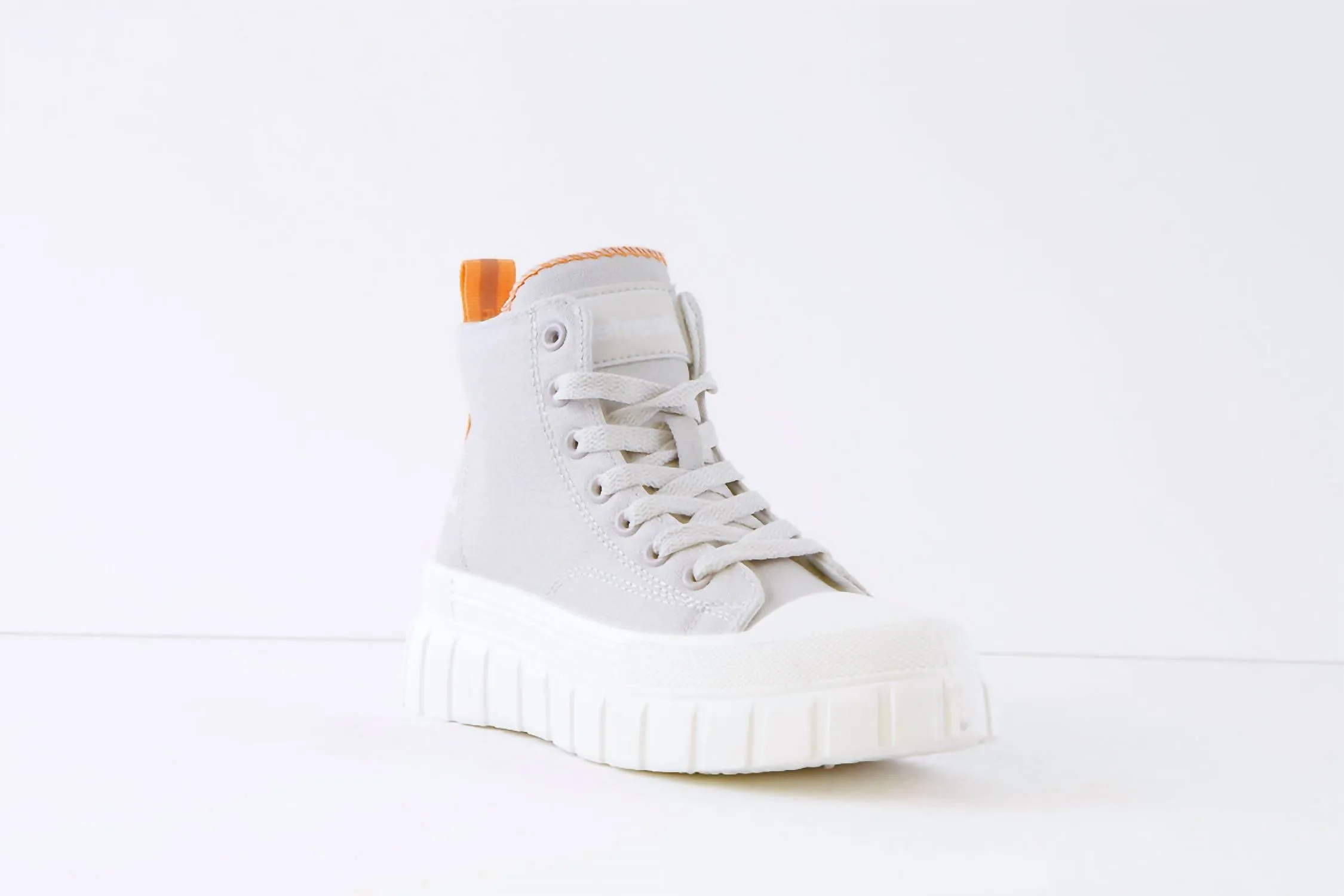 Women's Canvas Ankle Boots In Grey