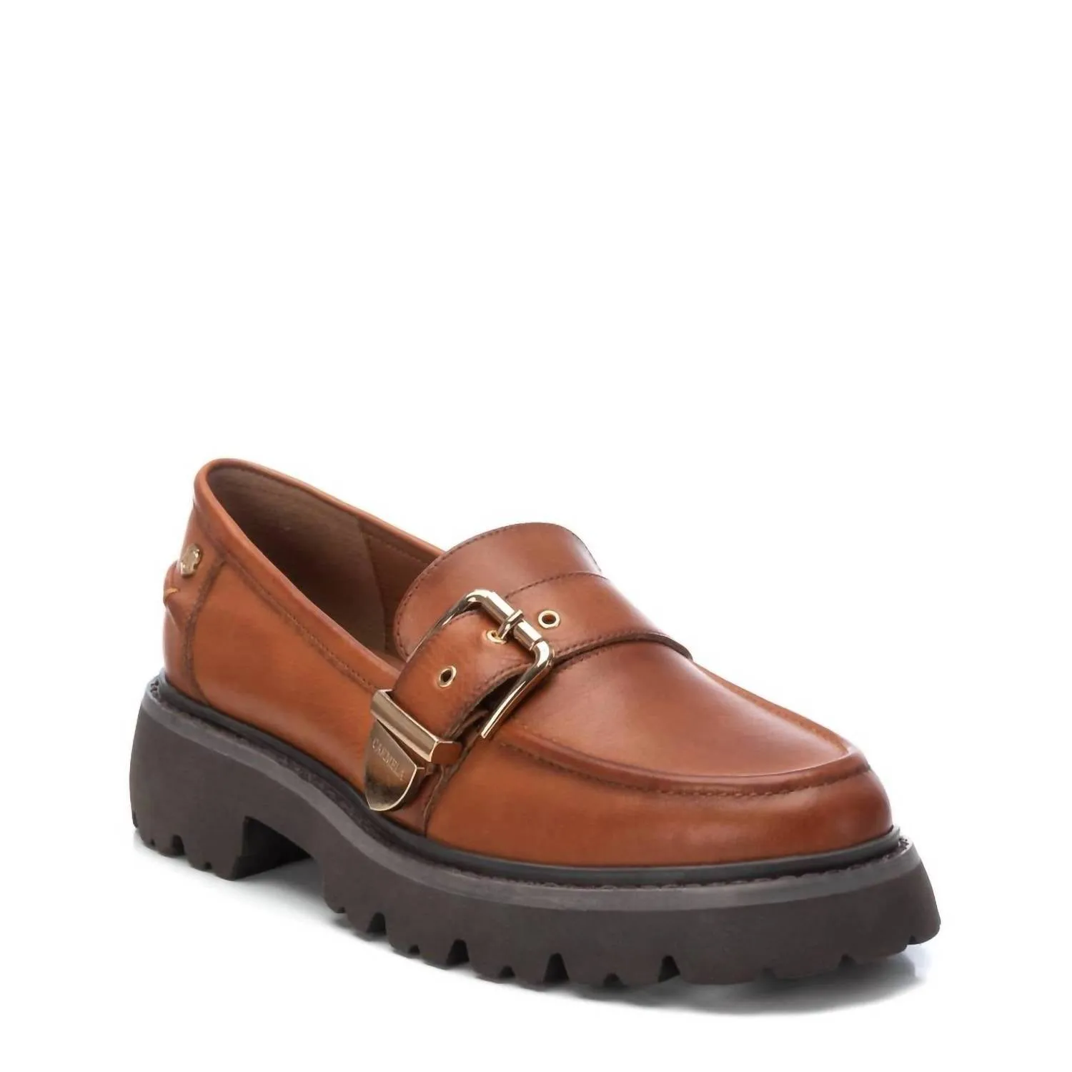 Women's Carmela Collection Leather Loafer In Camel