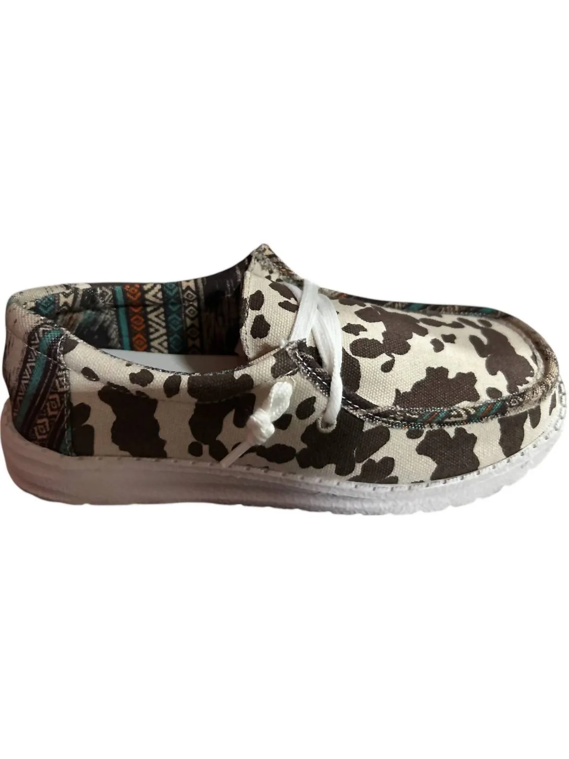 Women's Cow In A Meadow Loafers In Brown