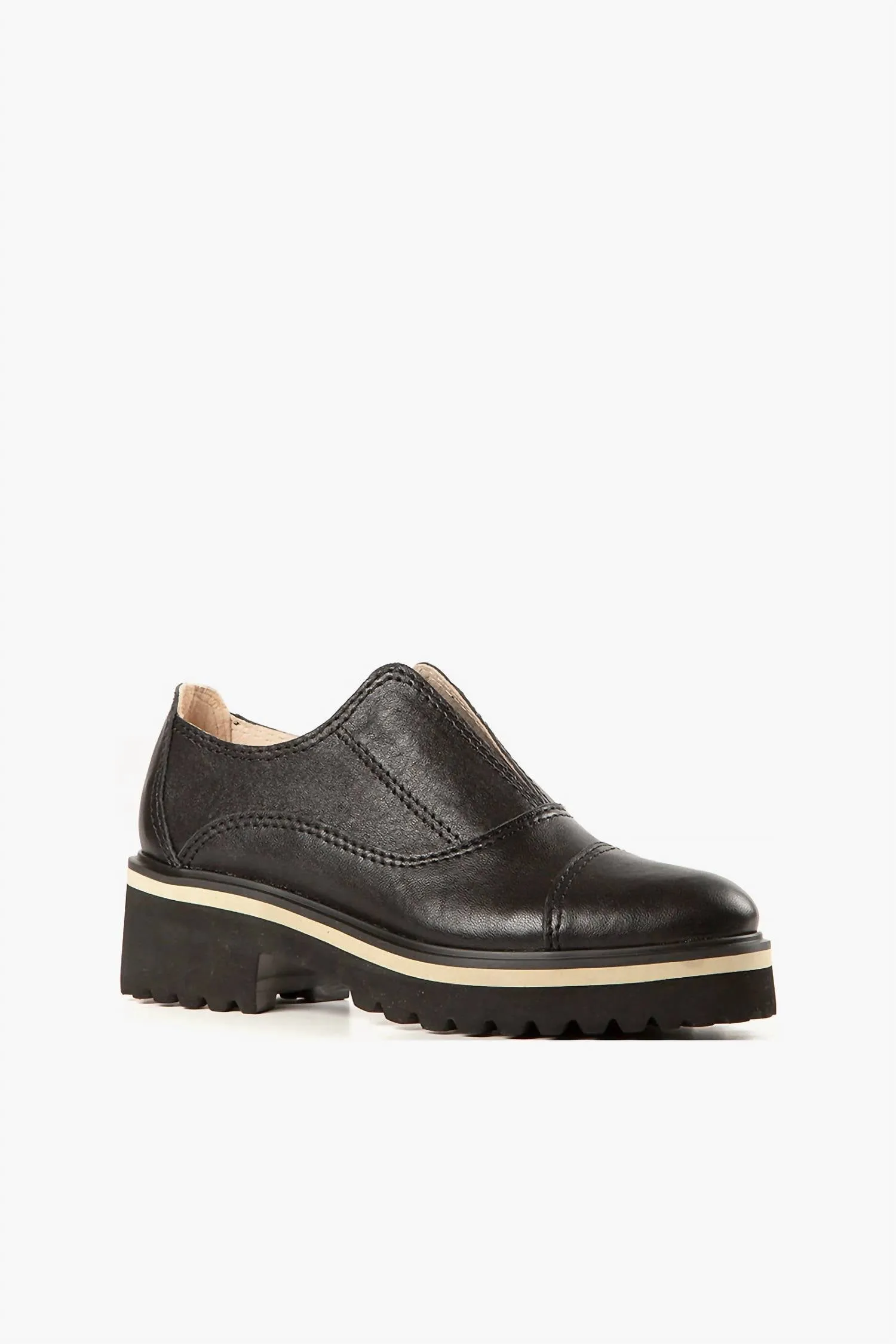 Women's Cowman Lugg Loafer In Black