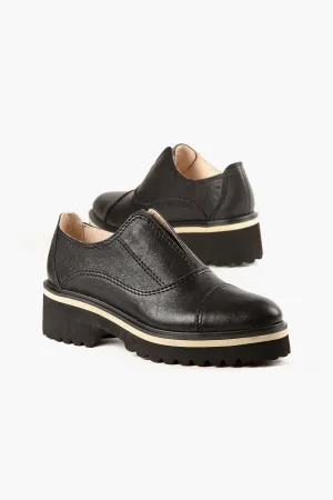 Women's Cowman Lugg Loafer In Black