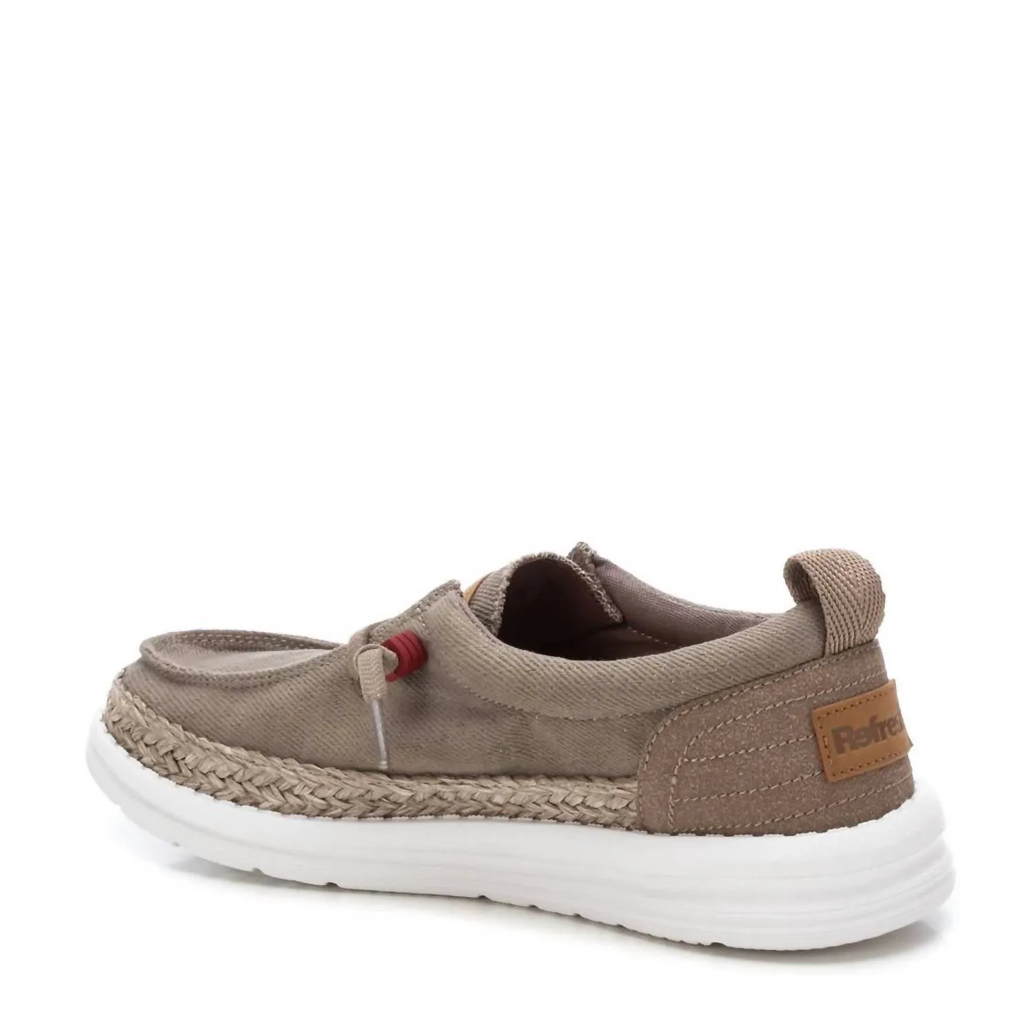 Women's Dockside Canvas Loafer In Taupe