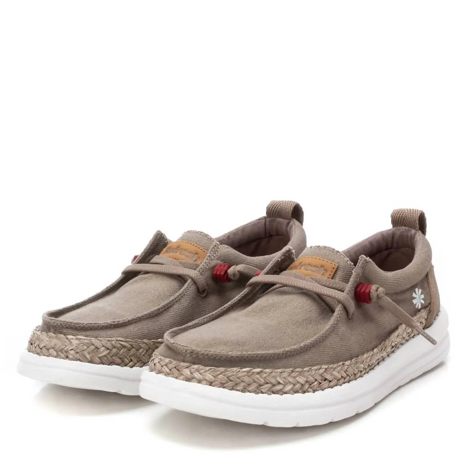 Women's Dockside Canvas Loafer In Taupe