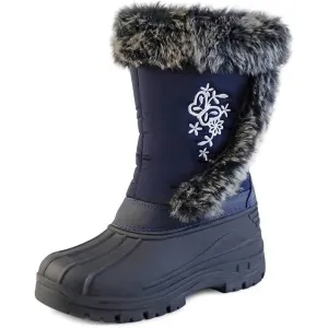 Women's Faux Fur Snow Boots In Grey