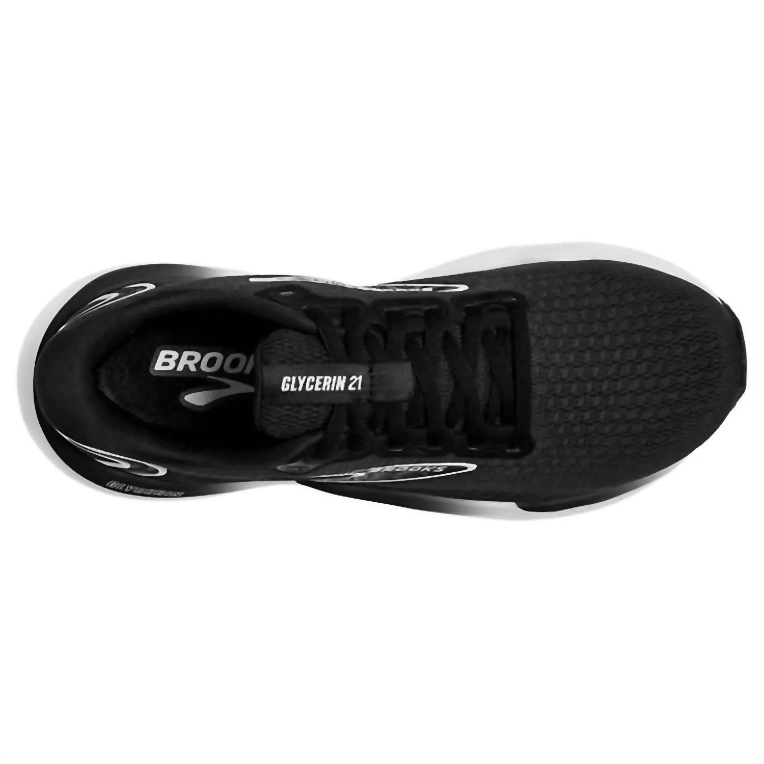 Women's Glycerin Gts 21 Shoes In Black/grey/white