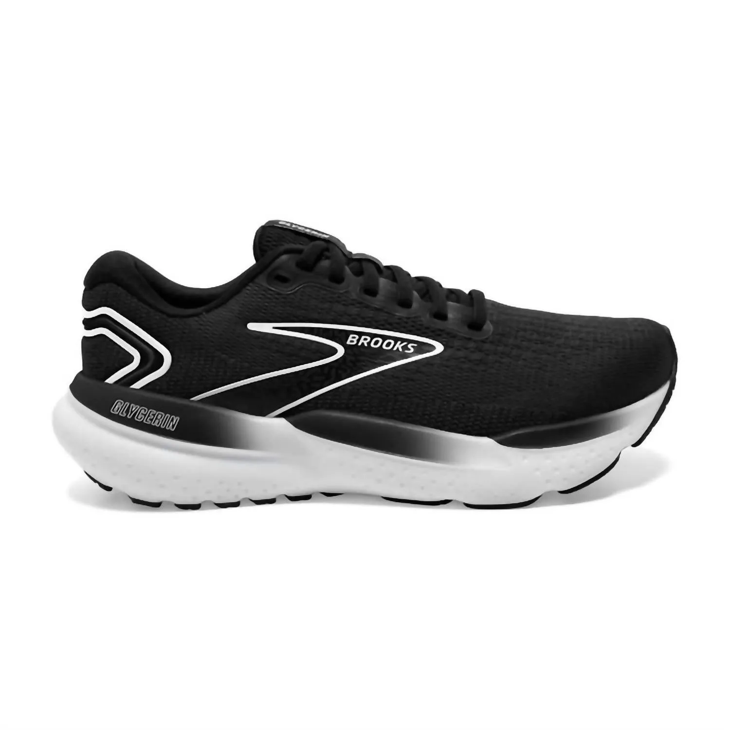 Women's Glycerin Gts 21 Shoes In Black/grey/white