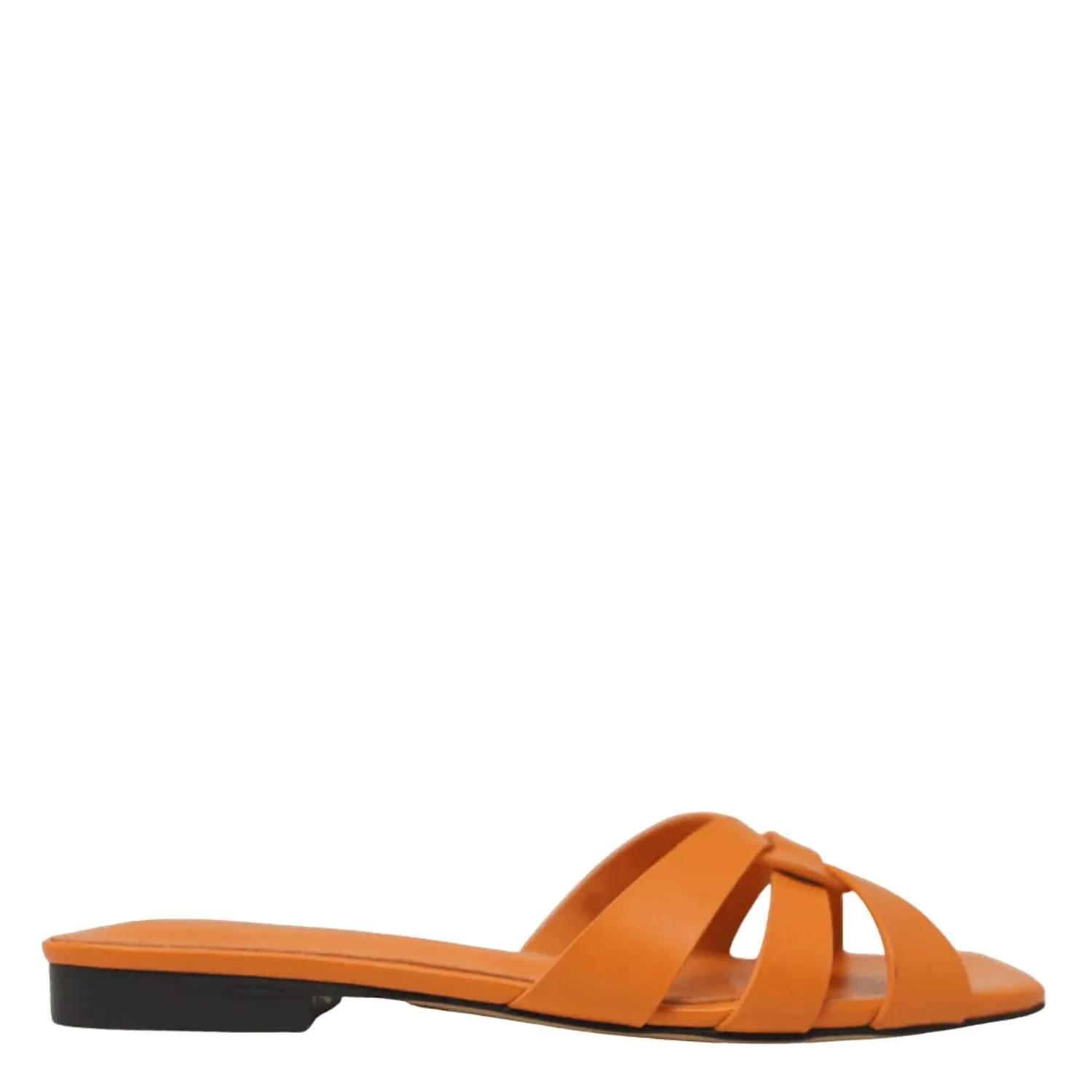 Women's Grosella Flat Slide In Mandarine