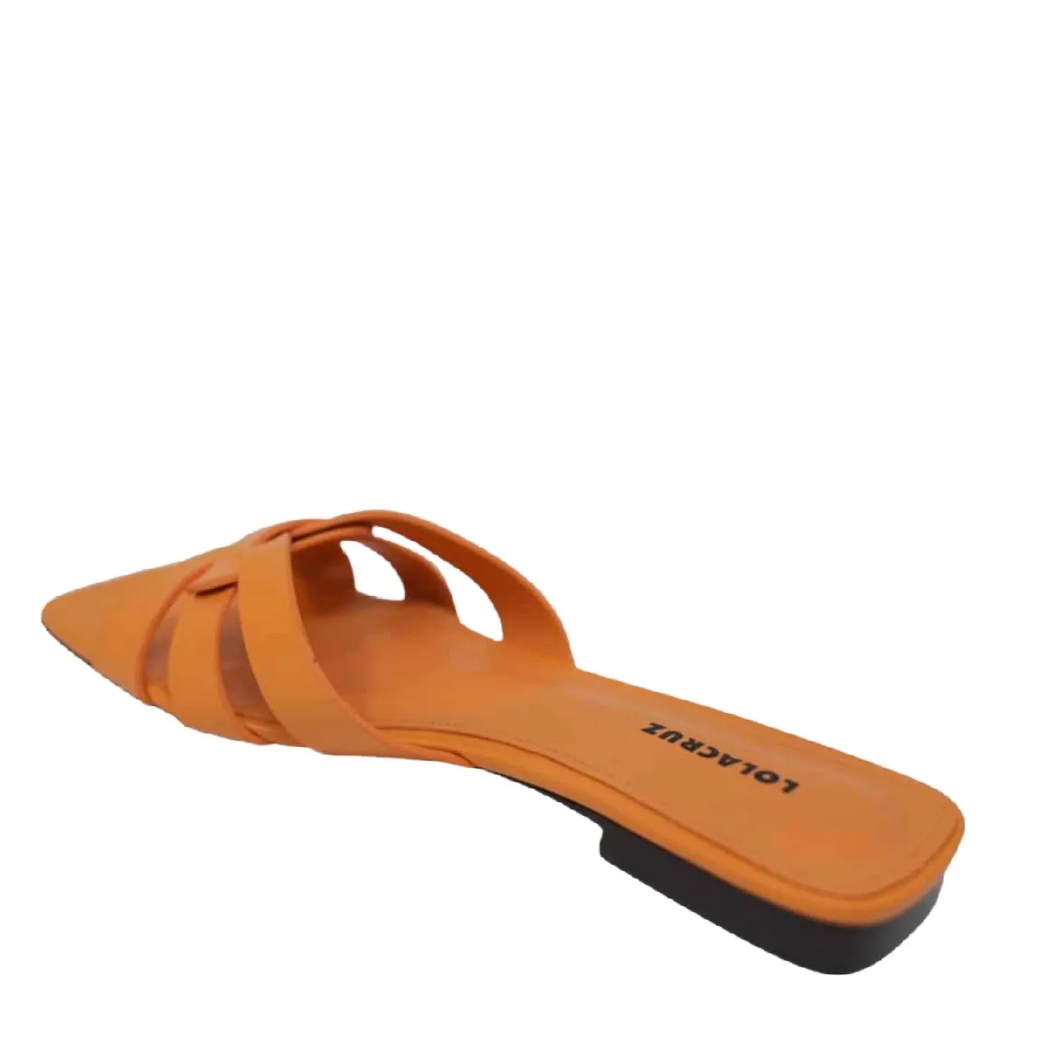 Women's Grosella Flat Slide In Mandarine