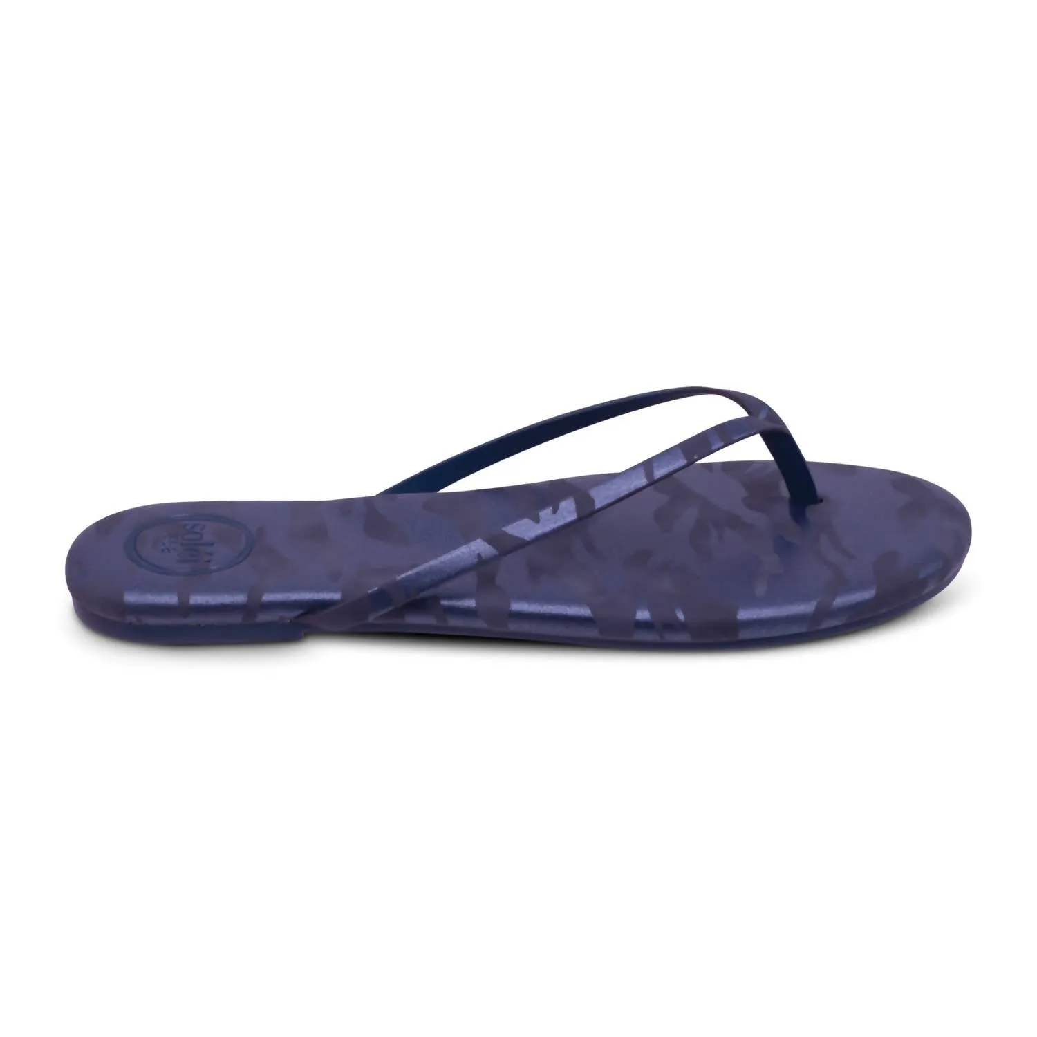 Women's Indie Sandals In Camo Metallic Blue