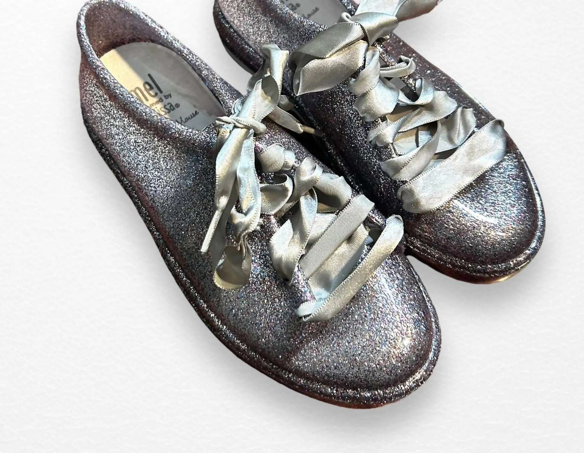 Women's Melissa Be Disney Sneakers In Silver Cloud