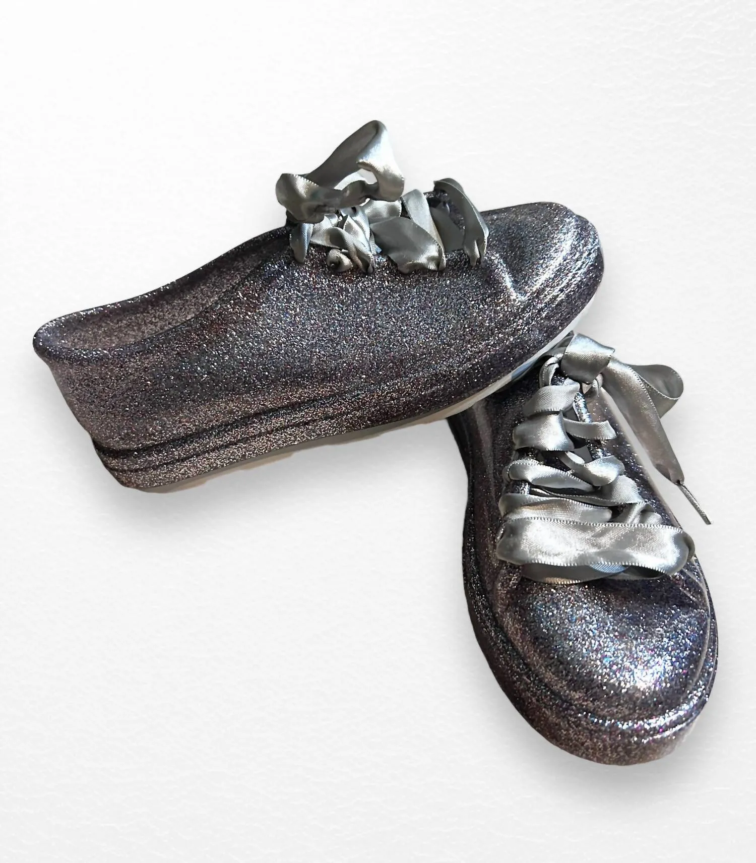 Women's Melissa Be Disney Sneakers In Silver Cloud