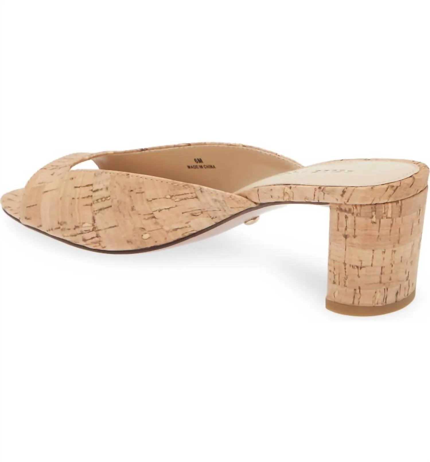Women's Mika Cork Heel In Natural