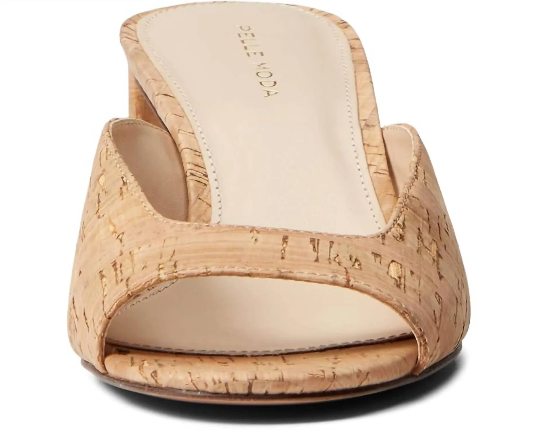 Women's Mika Cork Heel In Natural